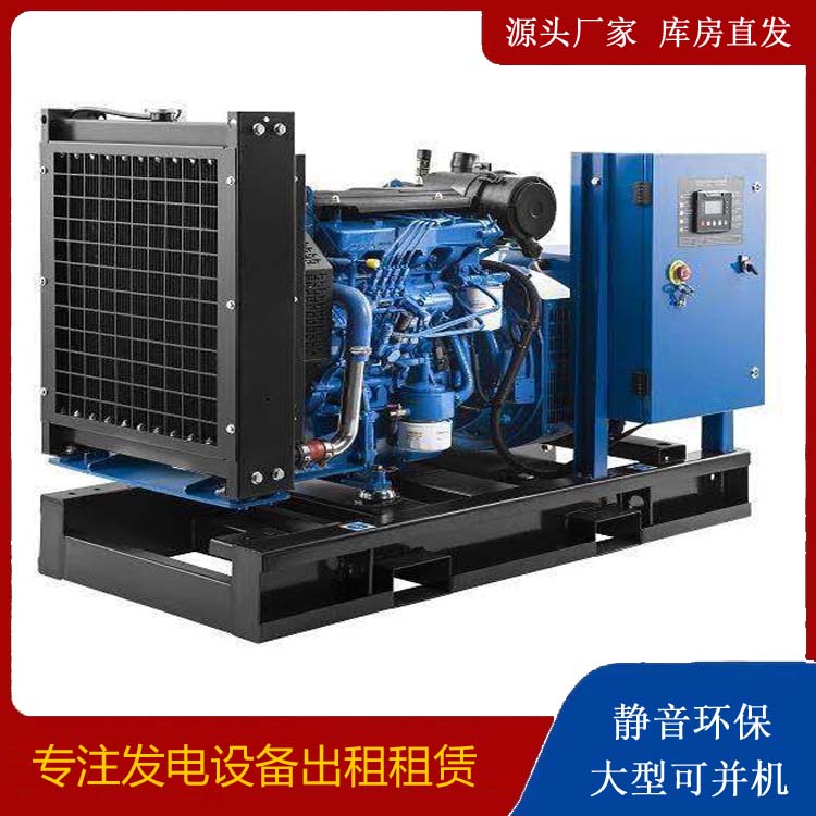 沙依巴克出租发电机 潍柴发电机一定要预防通风管道的堵塞和灰尘